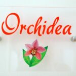 scritta orchidea